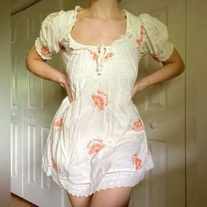 Urban outfitters babydoll summer dress oversized style